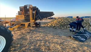 Aksaray'da pancar sökme makinesine sıkışan genç hayatını kaybetti