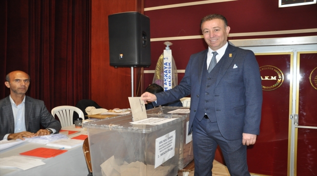 Akşehir'de TSO seçimi yapıldı