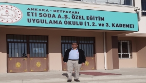 Beypazarı Milli Eğitim Müdürü Yılmaz, Özel Eğitim Uygulama Okulunu ziyaret etti