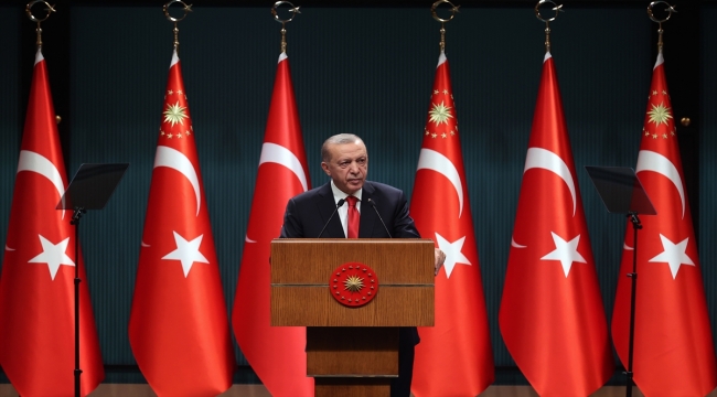 Cumhurbaşkanı Erdoğan, Kabine Toplantısı'nın ardından millete seslendi: (2)