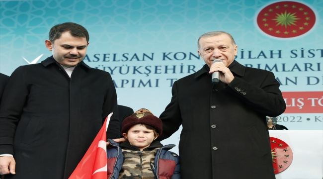 Cumhurbaşkanı Erdoğan, Konya'da toplu açılış töreninde konuştu: (1)