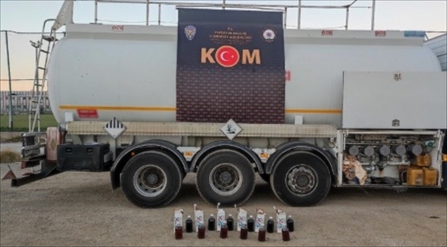 Eskişehir'de durdurulan tankerde 22 bin litre kaçak akaryakıt ele geçirildi