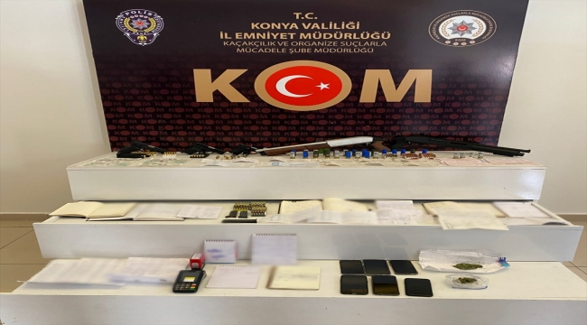 "Girdap" operasyonu kapsamında Konya ve Ankara'da 8 şüpheli yakalandı
