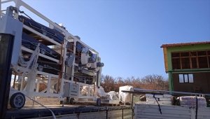 Güdül Belediyesinden Ziraat Odasına tohum eleme makinası desteği 