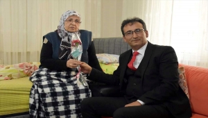 İl Müdürü Çalışkan'dan şehit öğretmen ailelerine ziyaret