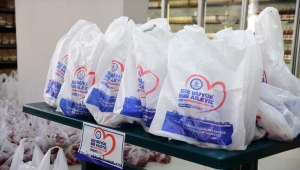 Kahramankazan Belediyesinden ihtiyaç sahiplerine et yardımı