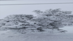 Karaman'a mevsimin ilk karı düştü