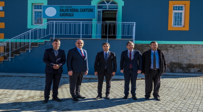 Karapınar Kaymakamı Murat ve Belediye Başkanı Yaka'nın okul ziyaretleri