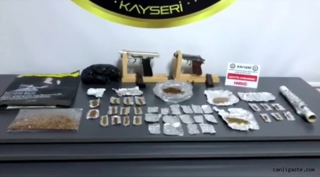 Kayseri'de 7 günde 76 uyuşturucu satıcısı yakalandı