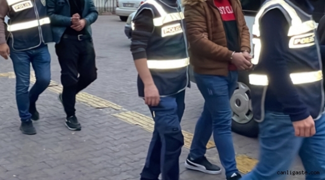 Kayseri'de aranan şahıs operasyonu: 17 gözaltı