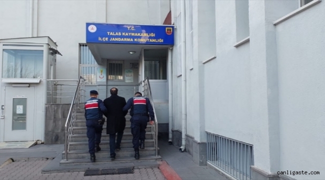 Kayseri'de firari FETÖ hükümlüsü Talas'ta yakalandı