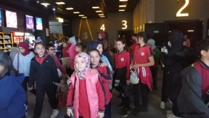 Kayseri'de öğrenciler için sinema etkinliği