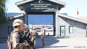 Kayseri'de PÖH timi, dualarla Suriyeye uğurlandı