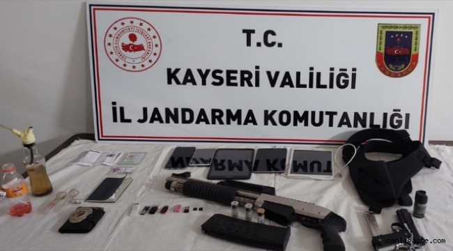 Kayseri'de terör operasyonu: 1 şüpheli yakalandı