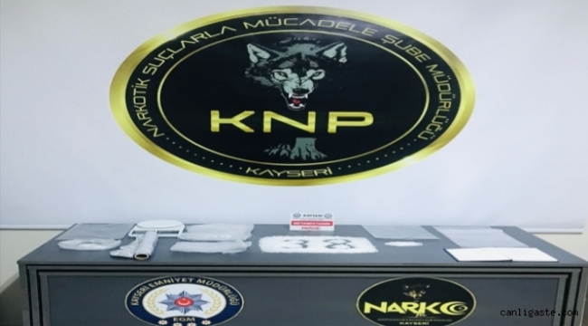 Kayseri'de uyuşturucu operasyonu: 22 zanlı yakalandı
