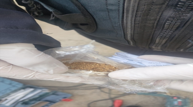 Kırıkkale'de matkabın içine gizlenmiş uyuşturucu ele geçirildi 