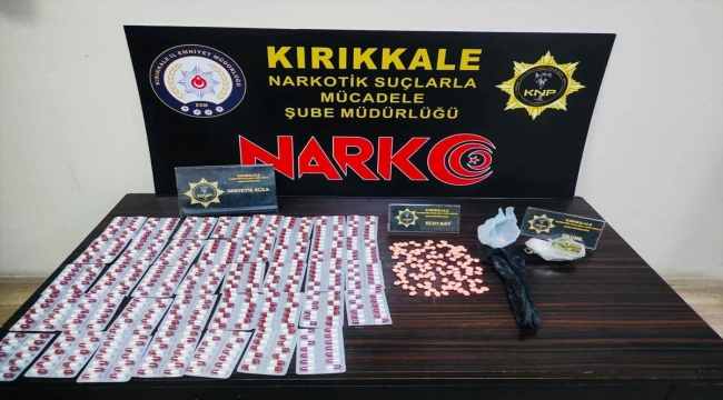 Kırıkkale'de uyuşturucu operasyonunda 1 şüpheli tutuklandı