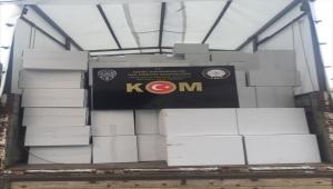 Konya'da 3 milyon makaron ele geçirildi