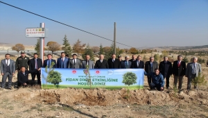Konya'da fidan dikim etkinliği düzenlendi