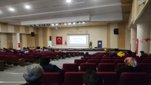 Kulu'da kurum çalışanlarına ve velilere uyuşturucu konulu seminer verildi