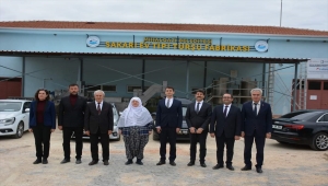 Mihalgazi Belediyesinin turşu fabrikası incelendi