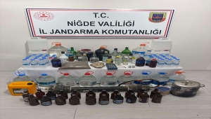 Niğde'de sahte içki operasyonunda 6 şüpheli yakalandı
