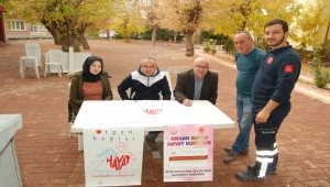 Şereflikoçhisar'da organ bağışı farkındalık çalışmaları yapıldı