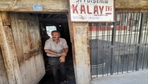 Seydişehir'in son kalaycı ustası da mesleğe veda etti