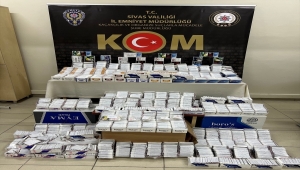 Sivas'ta 42 bin 900 makaron ele geçirildi