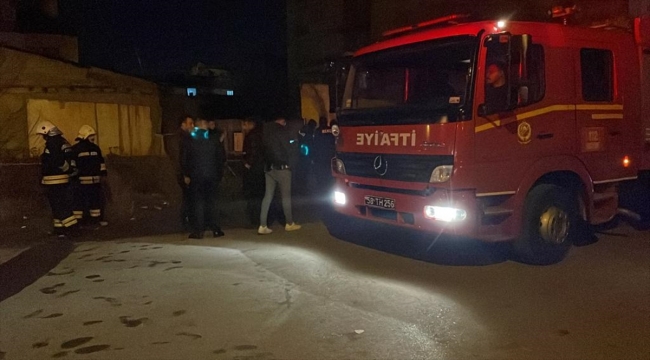 Sivas'ta müstakil evde çıkan yangında bir kişi hayatını kaybetti
