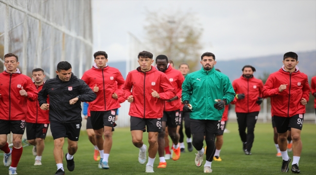 Sivasspor'da Ümraniyespor maçı hazırlıkları başladı