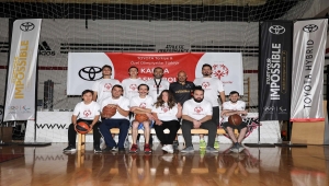 Toyota'nın desteklediği Özel Olimpiyatlar Türkiye Karma Basketbol takımlarının antrenmanları sürüyor
