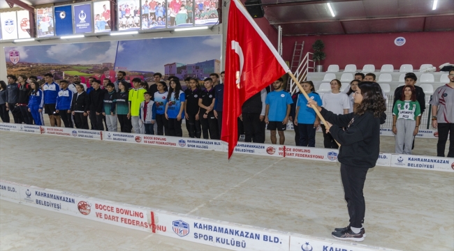 Türkiye Bocce 2. Ligi 1. etap ve 3. Lig müsabakaları Kahramankazan'da yapıldı