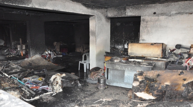 Yozgat'ta apartmanda çıkan yangında 26 kişi dumandan etkilendi 