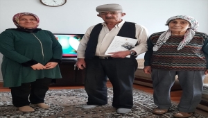 AK Parti Beypazarı İlçe Kadın Kolları'ndan Kıbrıs gazilerine ziyaret 