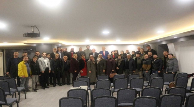 AK Parti, MHP ve BBP'nin Odunpazarı ilçe başkanları buluştu