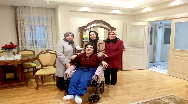 AK Parti Milletvekili Erdoğan engellileri ziyaret etti