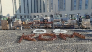 Ankara'da yılbaşı öncesi sahte içki operasyonunda 37 şüpheli gözaltına alındı