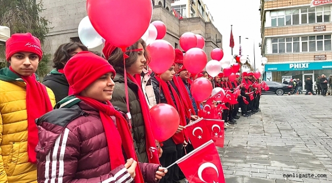 Atatürk'ün Kayseri'ye gelişinin 103. yıl dönümü törenle kutlandı