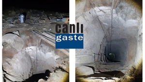 Azimli defineciler metrelerce kazdı, gören şaşırdı! Yer: Kayseri