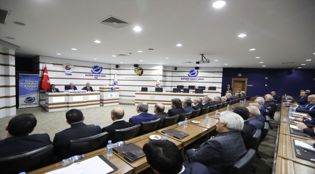 Bakan Varank, KAYSO Meclis Toplantısı'nda konuştu: