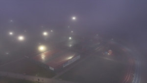 Başkentte yoğun sis etkili oldu