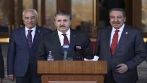 BBP Genel Başkanı Destici, TOBB'u ziyaret etti