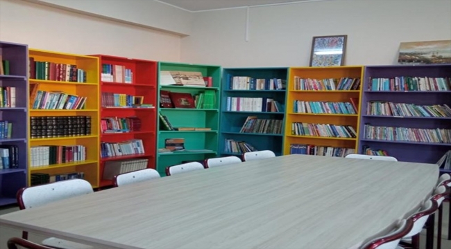 Beypazarı'nda kütüphanesiz okul bulunmuyor