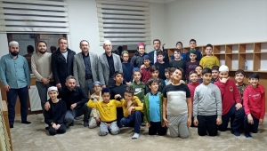 Beypazarı'nda Yatılı Bölge Hafızlık Kuran Kursuna ziyaret