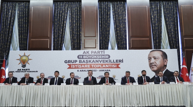 CHP'li 11 büyükşehir belediyesinin AK Parti grup başkanvekilleri Ankara'da toplandı