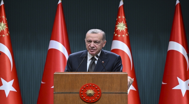 Cumhurbaşkanı Erdoğan, Kabine Toplantısı'nın ardından millete seslendi (4):