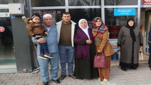 Eskil'den umreye giden vatandaşlar dualarla yolcu edildi