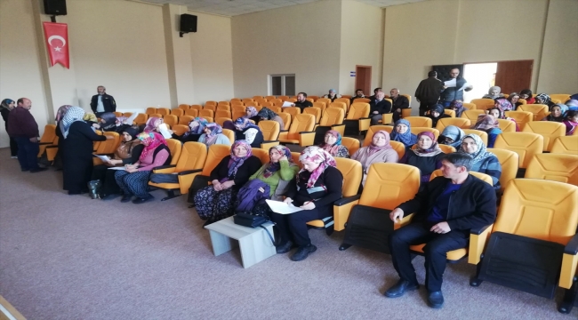Halkapınar'da sürü yönetimi kursuna yoğun ilgi gördü