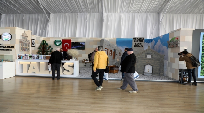 İstanbul'daki Kayseri Tanıtım Günleri'nde Talas standı da yerini aldı 